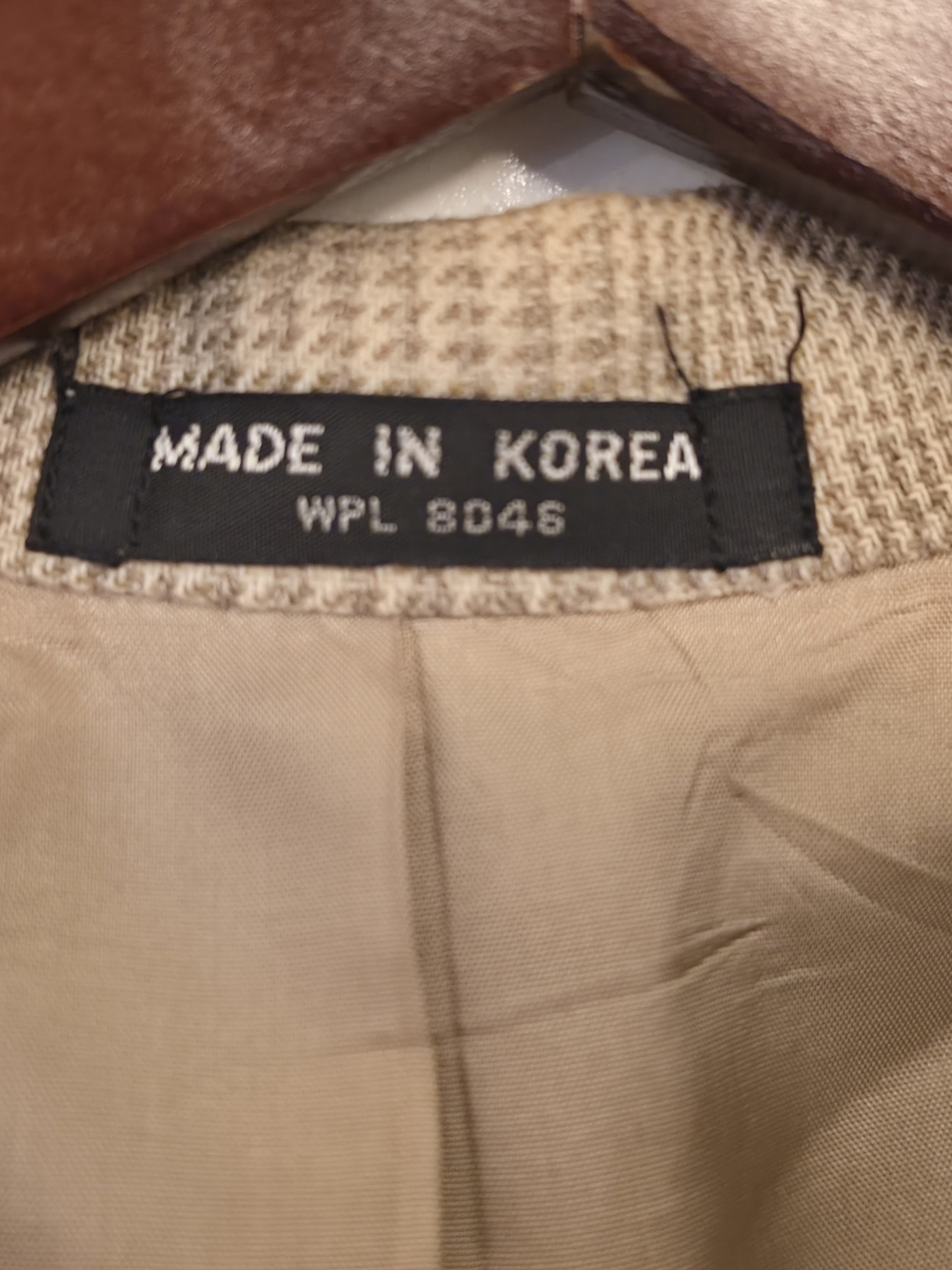 Macy's Beige Lightweight Men's Shirt Jacket